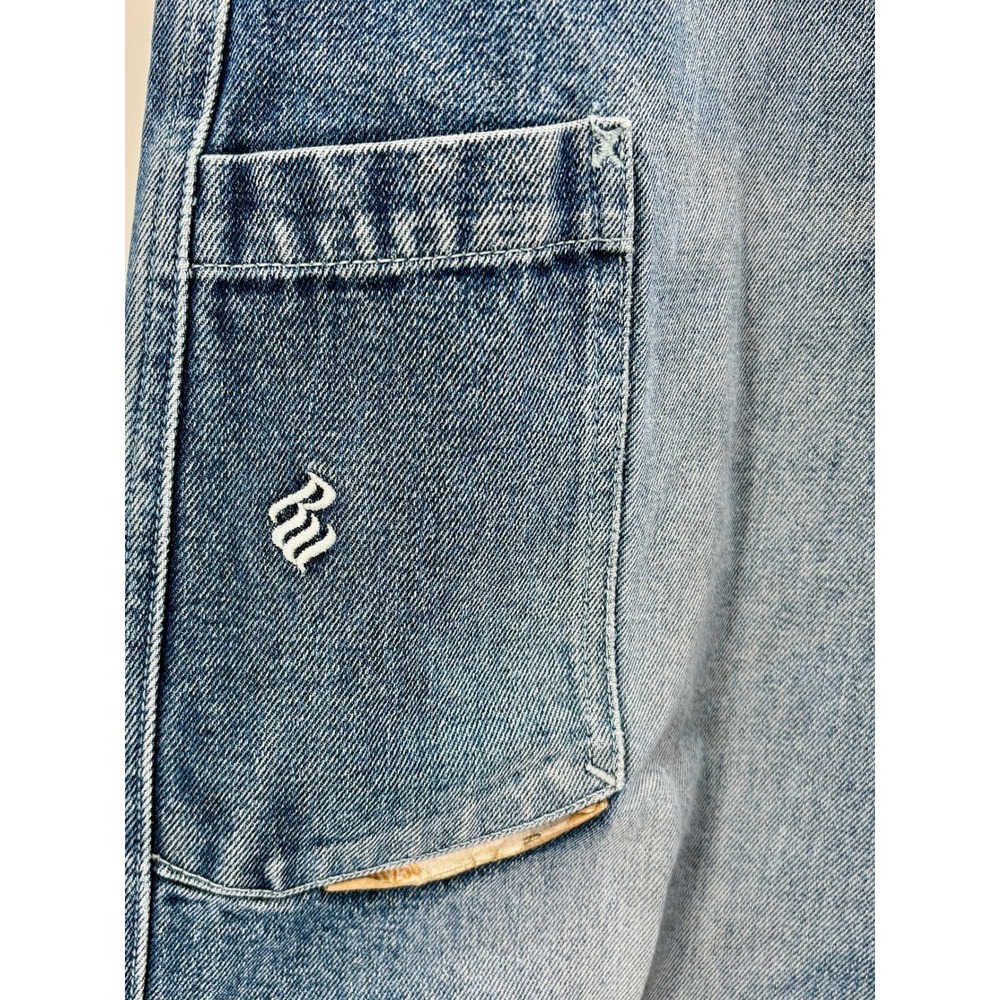 Rocawear Men's Baggy Blue Wash Denim Jeans Carpenter Style Size 36 - Picture 13 of 14